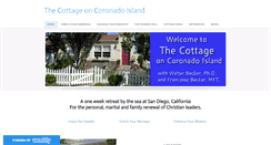 Desktop Screenshot of coronadocottage.org